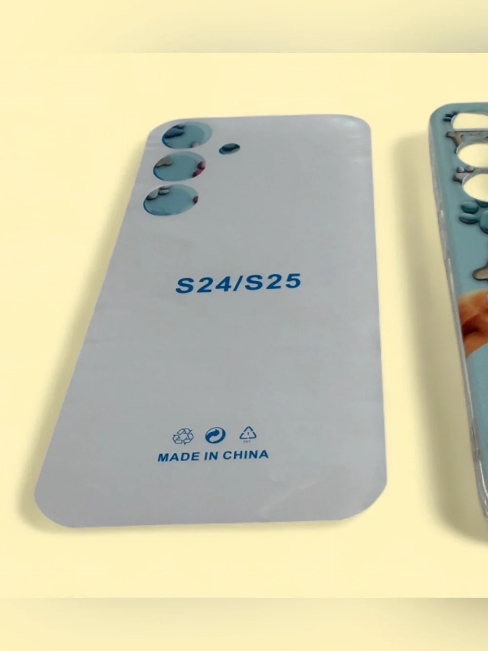 Samsung Cartoon Pets Blue Phone Case for S24/S25